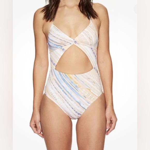 Dolce Vita Other - NWT Dolce Vita Peach Cloud Cut Out Swimsuit Size XS